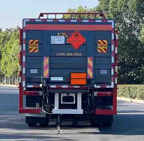 百捷牌QYY5265TQPBJ6氣瓶運(yùn)輸車公告圖片