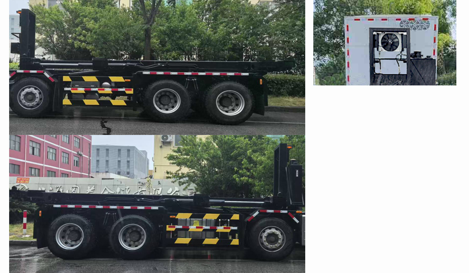 華威馳樂牌SGZ5310ZXXWPBEV純電動(dòng)車廂可卸式垃圾車公告圖片