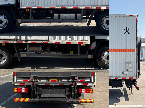 專(zhuān)威牌HTW5070XRQJX6易燃?xì)怏w廂式運(yùn)輸車(chē)公告圖片