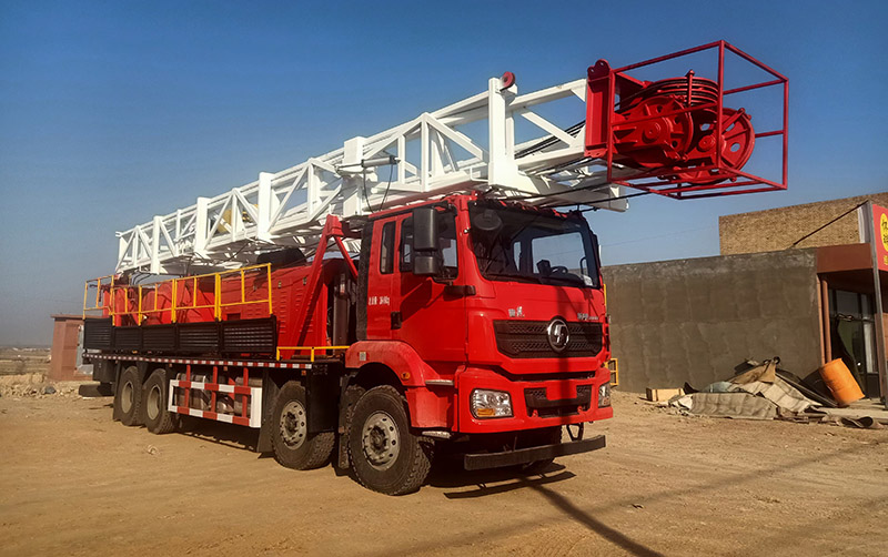 楚飛牌CLQ5360TXJ6SX修井機(jī)