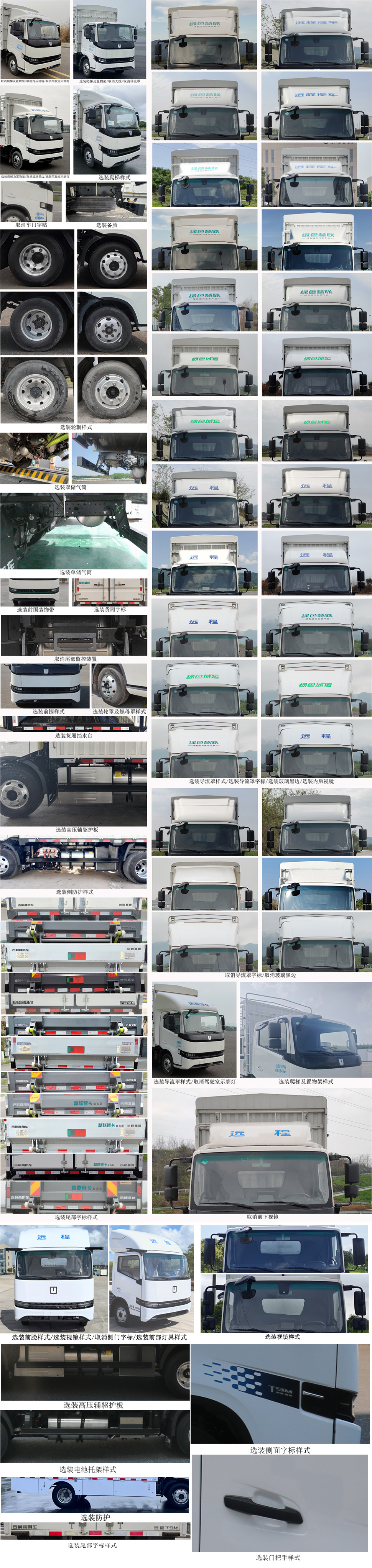 遠(yuǎn)程牌JGL5042CCYSHEVGM6R2甲醇插電式增程混合動(dòng)力倉(cāng)柵式運(yùn)輸車公告圖片