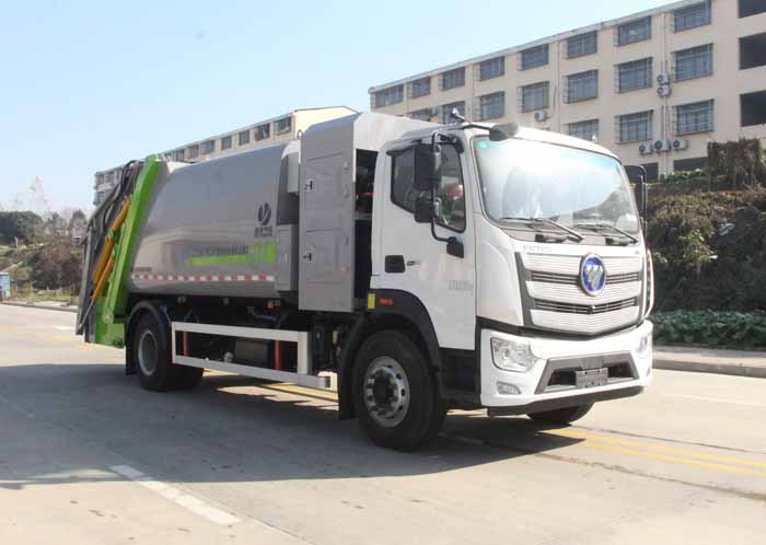 縱昂牌CLT5180ZYSBJBEV純電動(dòng)壓縮式垃圾車(chē)