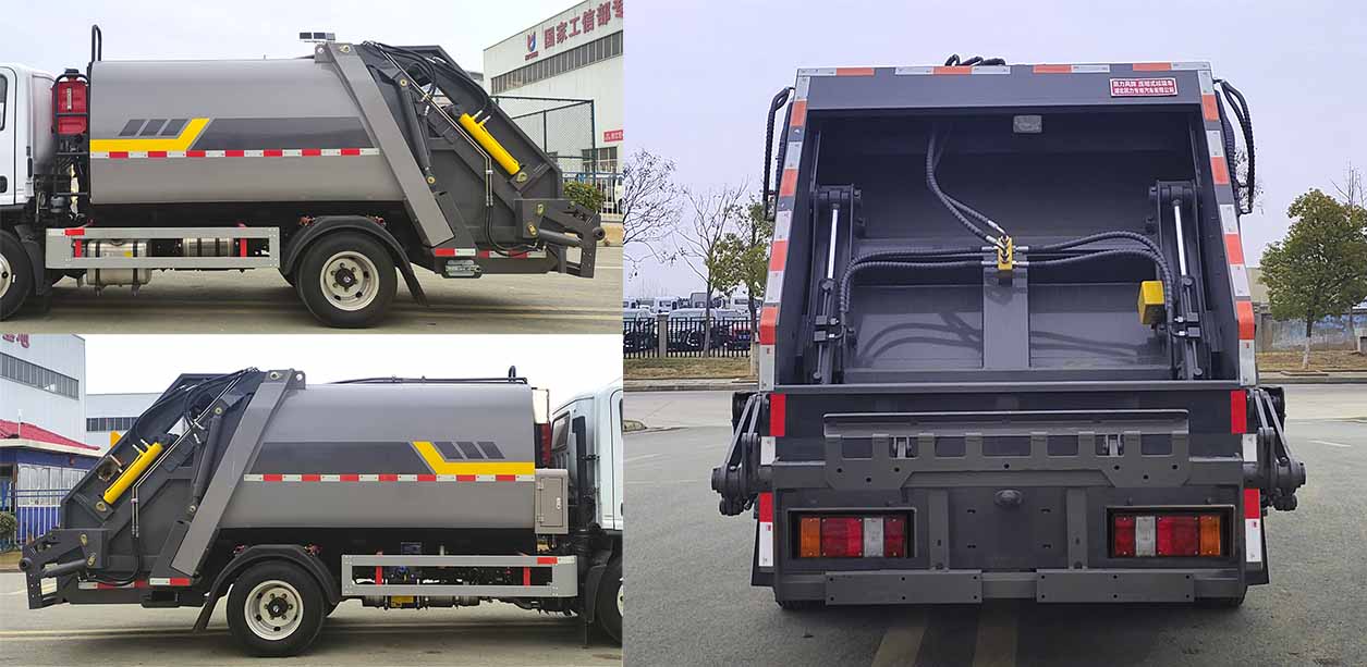 凱力風(fēng)牌KLF5046ZYSE6壓縮式垃圾車(chē)公告圖片