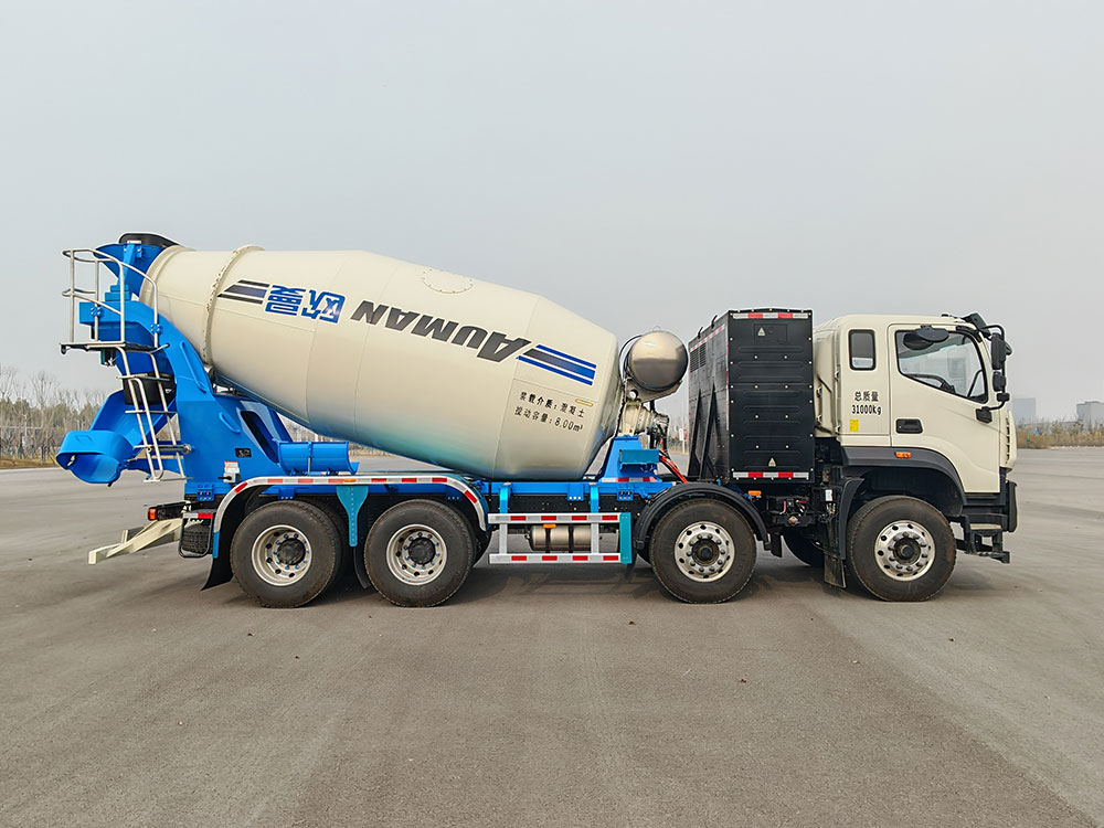 歐曼牌BJ5311GJBEVGRF-13純電動(dòng)混凝土攪拌運(yùn)輸車公告圖片