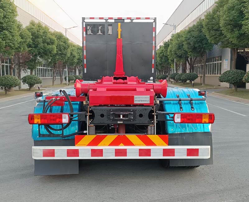 金驫牌YJW5316ZXXBEV換電式純電動(dòng)車(chē)廂可卸式垃圾車(chē)公告圖片