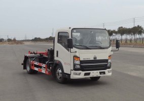 豪沃牌ZZ5047ZXXH3315F145车厢可卸式垃圾车