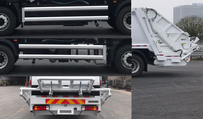 遠(yuǎn)程牌HN5180ZYSH32D5SHEVY甲醇插電式增程混合動(dòng)力壓縮式垃圾車公告圖片