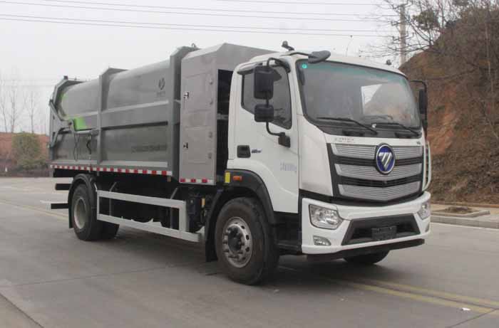 縱昂牌CLT5180ZXLBJBEV純電動廂式垃圾車