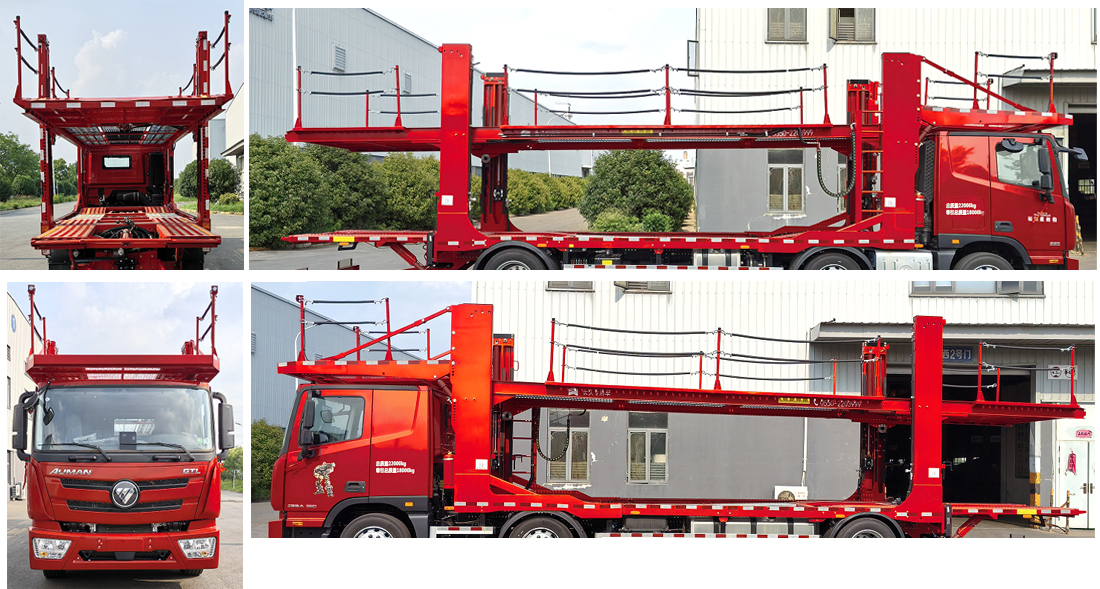 歐曼牌BJ5259TCLY6HPL-09車輛運輸車公告圖片