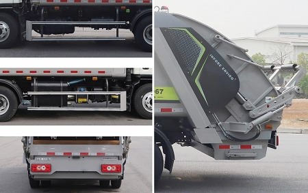 中聯(lián)牌ZBH5091ZYSBJE6壓縮式垃圾車公告圖片