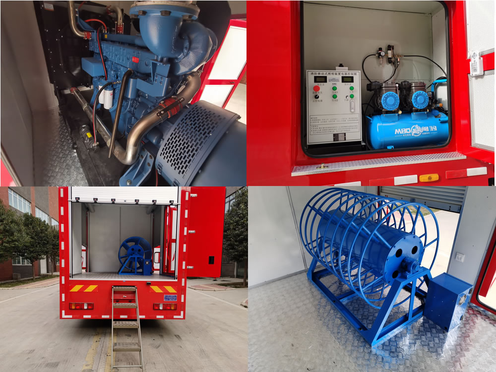 鈞天牌JKF5260XDYH6電源車(chē)公告圖片