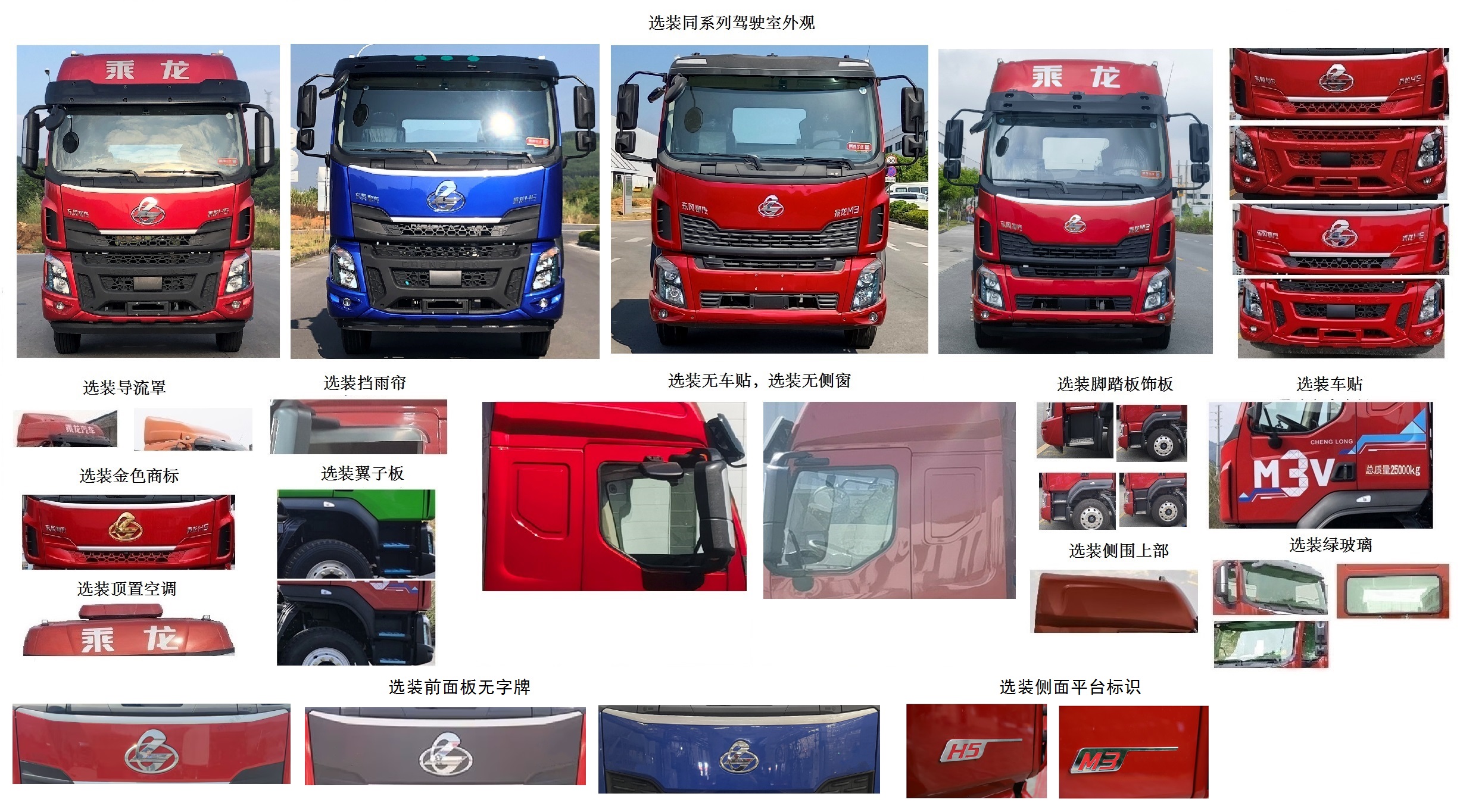 乘龍牌LZ5250XXYM3CC1廂式貨車公告圖片