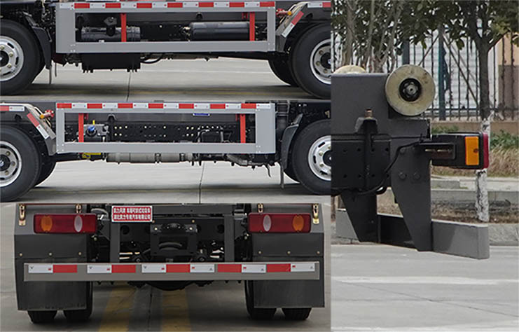 凱力風牌KLF5045ZXXE6車廂可卸式垃圾車公告圖片