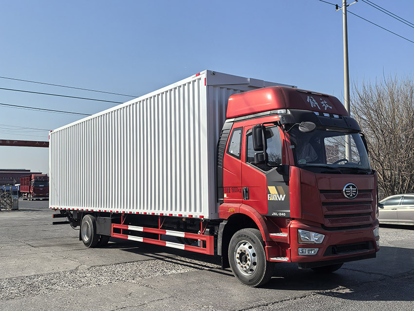 解放牌CA5181XYKP62K1L5A8E6翼開啟廂式貨車