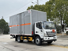 杂项危险物品厢式运输车