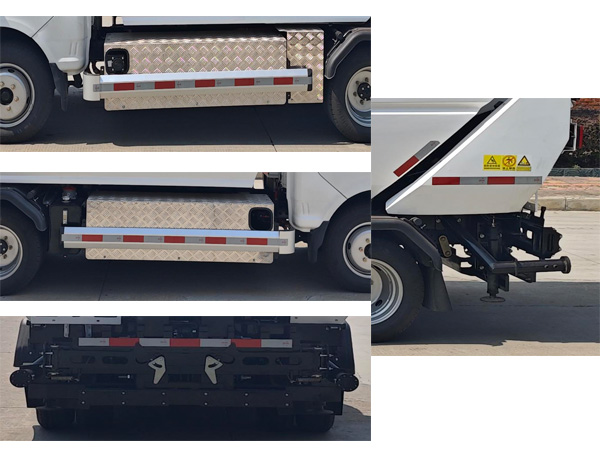 亞潔牌BQJ5040ZZZCLBEV純電動自裝卸式垃圾車公告圖片