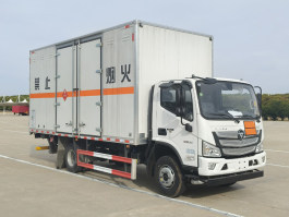 易燃气体厢式运输车