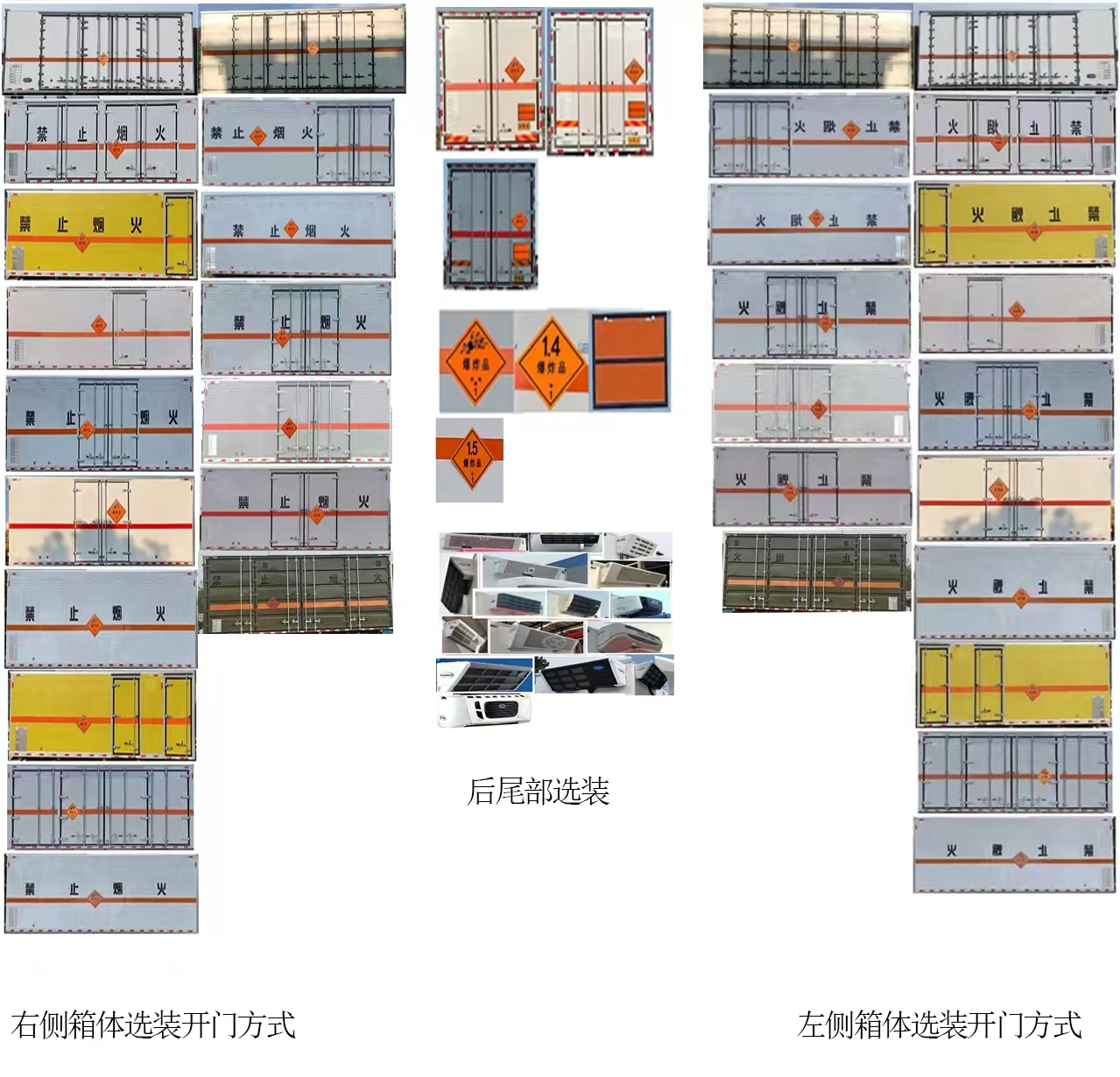 專威牌HTW5181XQYBJ6爆破器材運輸車公告圖片