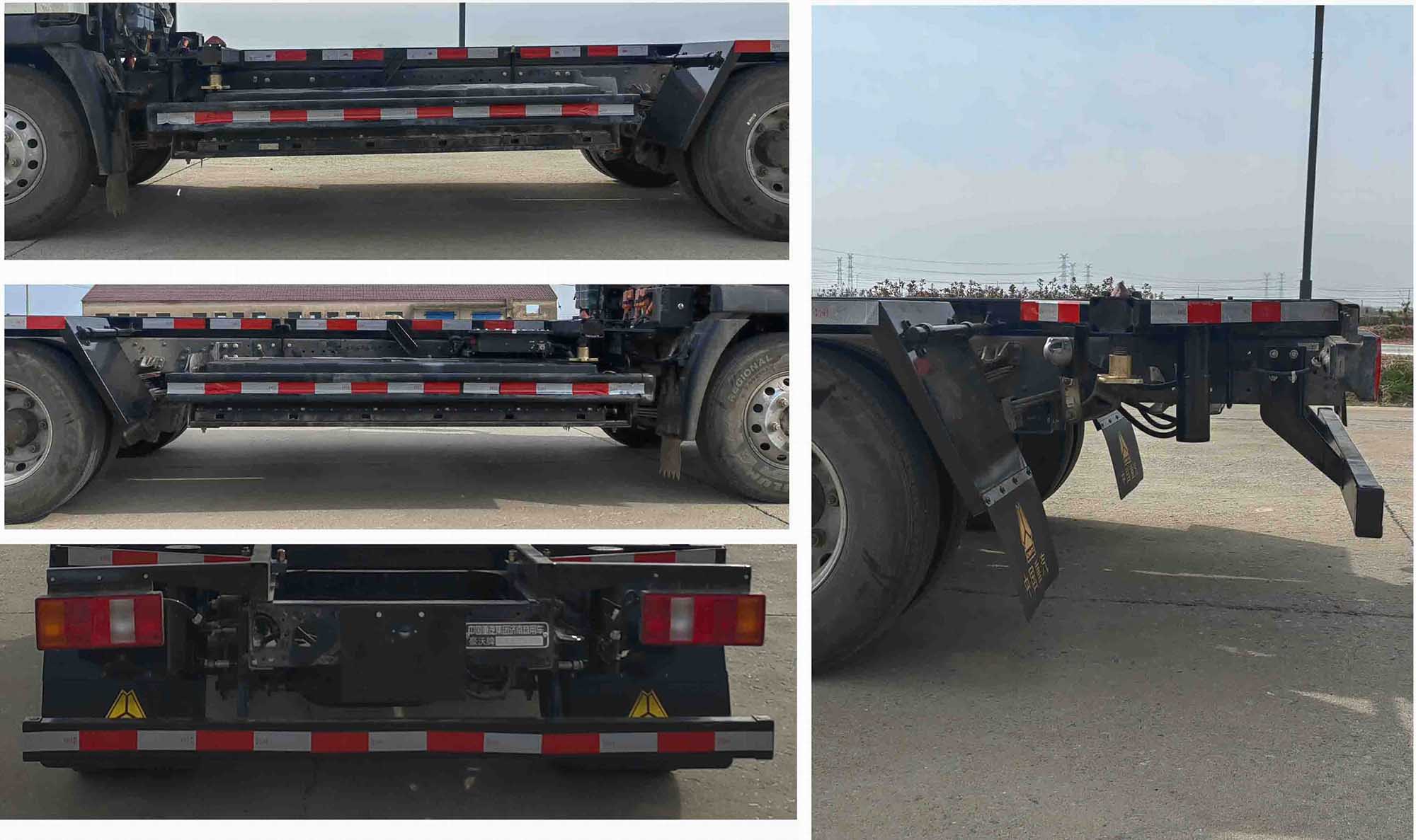 豪沃牌ZZ5047ZKXH3414Z146BEVD1純電動車廂可卸式汽車公告圖片