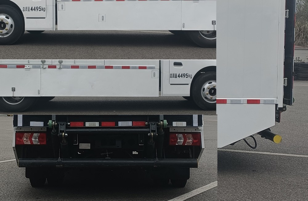 陜汽牌SX5040XXYBEV381N純電動廂式貨車公告圖片