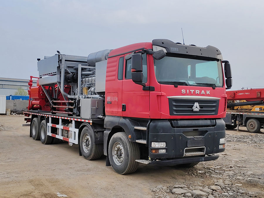 平杰牌HPJ5390TYL6R壓裂車