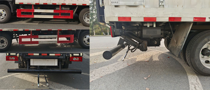 華通牌HCQ5041XRQBJ6-AA1易燃?xì)怏w廂式運(yùn)輸車公告圖片