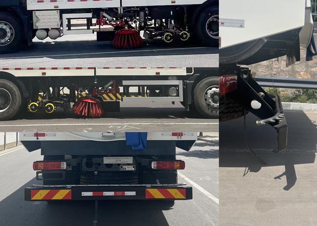 綠葉牌JYJ5187TXSBEV純電動(dòng)洗掃車公告圖片