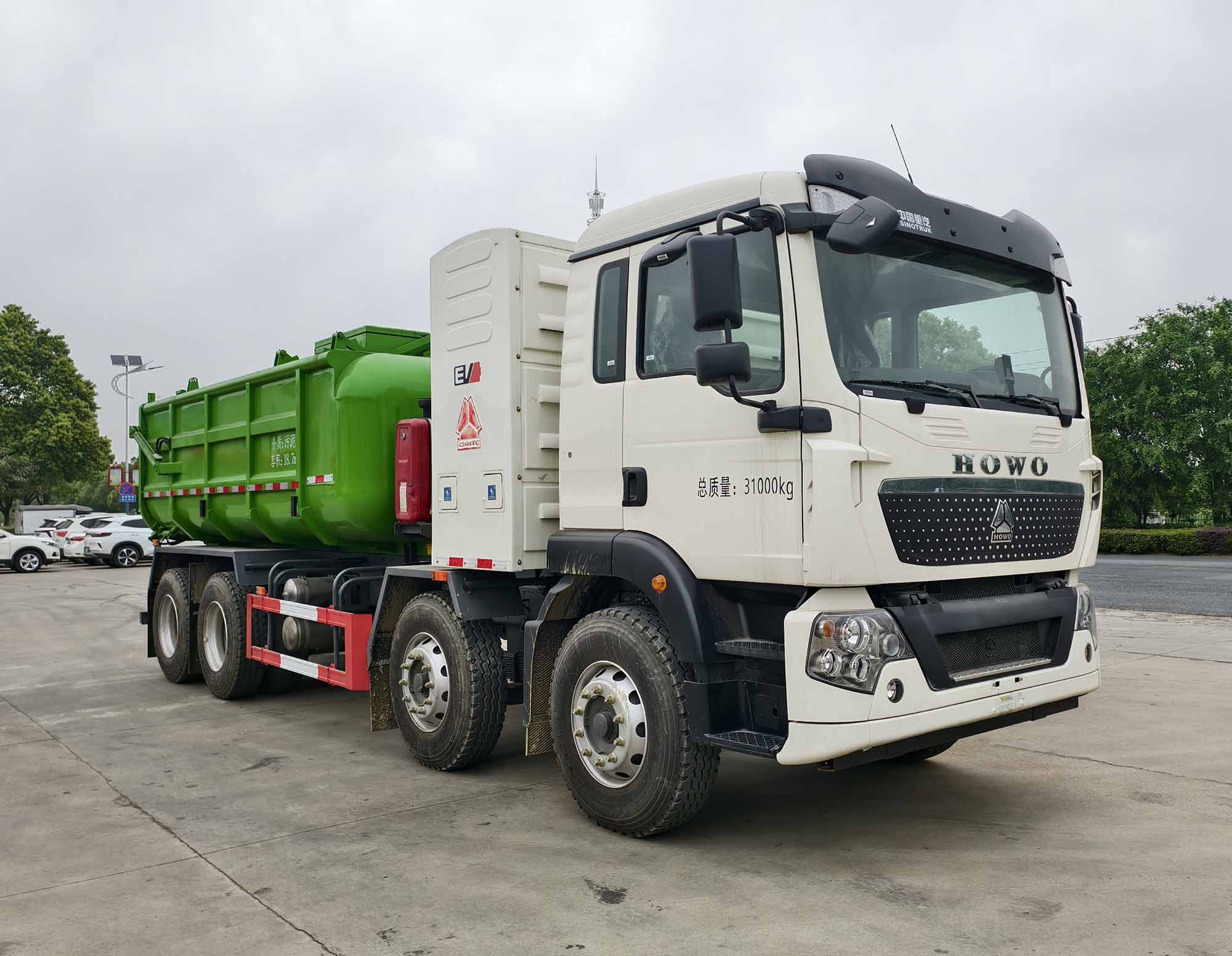 華威馳樂牌SGZ5310GWNZZBEV純電動污泥運輸車