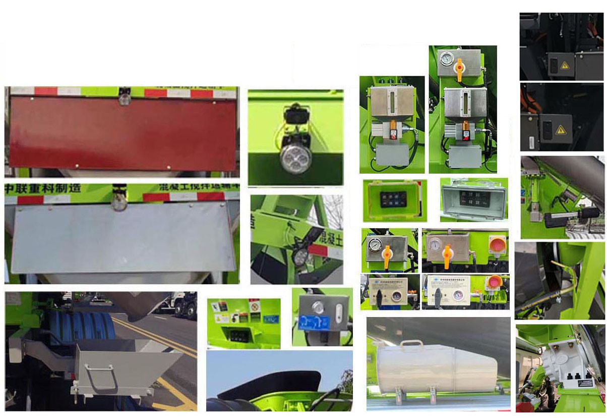 中聯(lián)牌ZLJ5185GJBCBEV純電動混凝土攪拌運輸車公告圖片