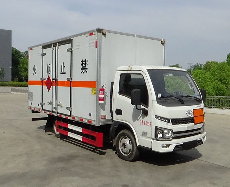 程力牌CL5043XRQSHBXW易燃氣體廂式運輸車