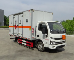 易燃气体厢式运输车