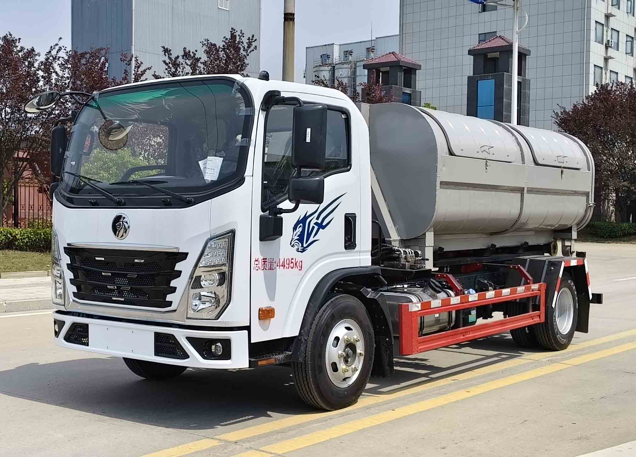 斯太隆牌HZH5040ZXXCD6LH車(chē)廂可卸式垃圾車(chē)公告圖片