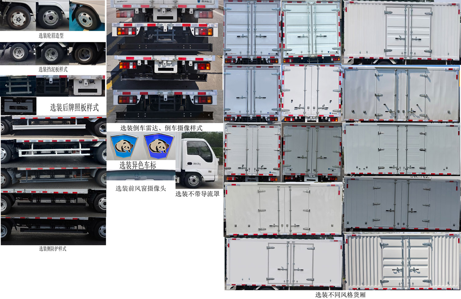 熊貓牌GK5044XXYBEV純電動廂式貨車公告圖片