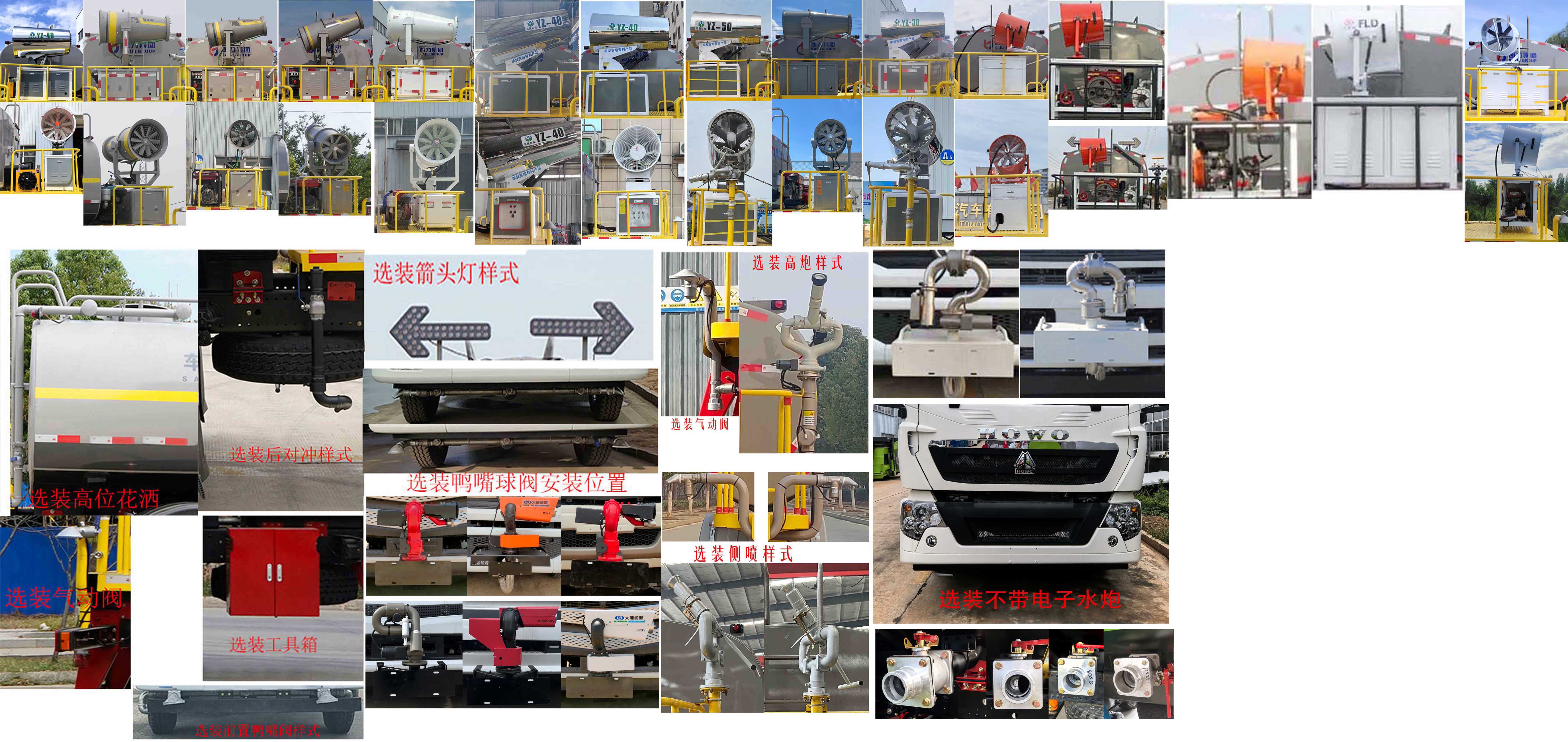 凱力風(fēng)牌KLF5183TDYZ6多功能抑塵車公告圖片