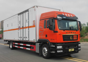 專力牌ZLC5186XRGZ6易燃固體廂式運輸車