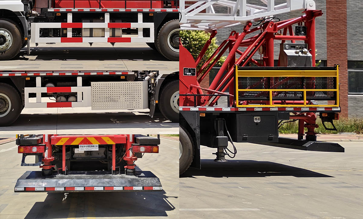 延安牌YAZ5253TXJ修井機(jī)公告圖片