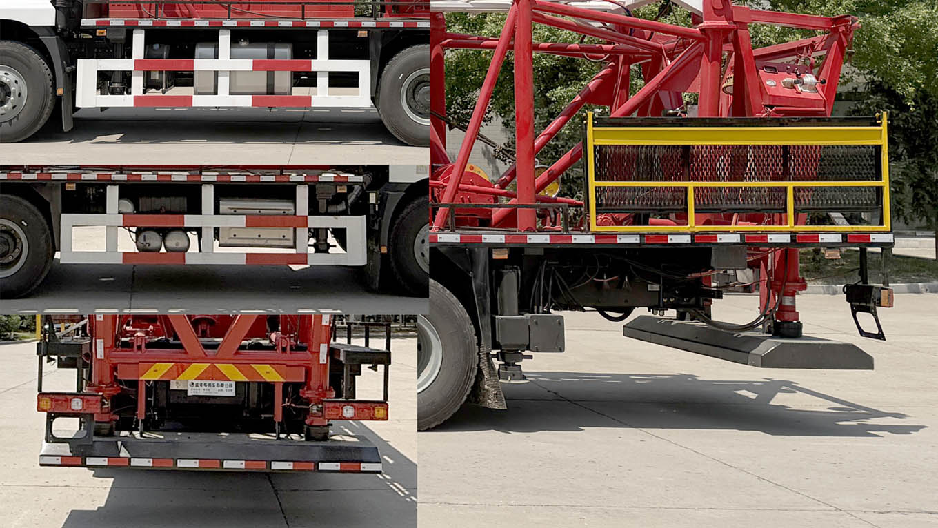 延安牌YAZ5291TXJ修井機公告圖片