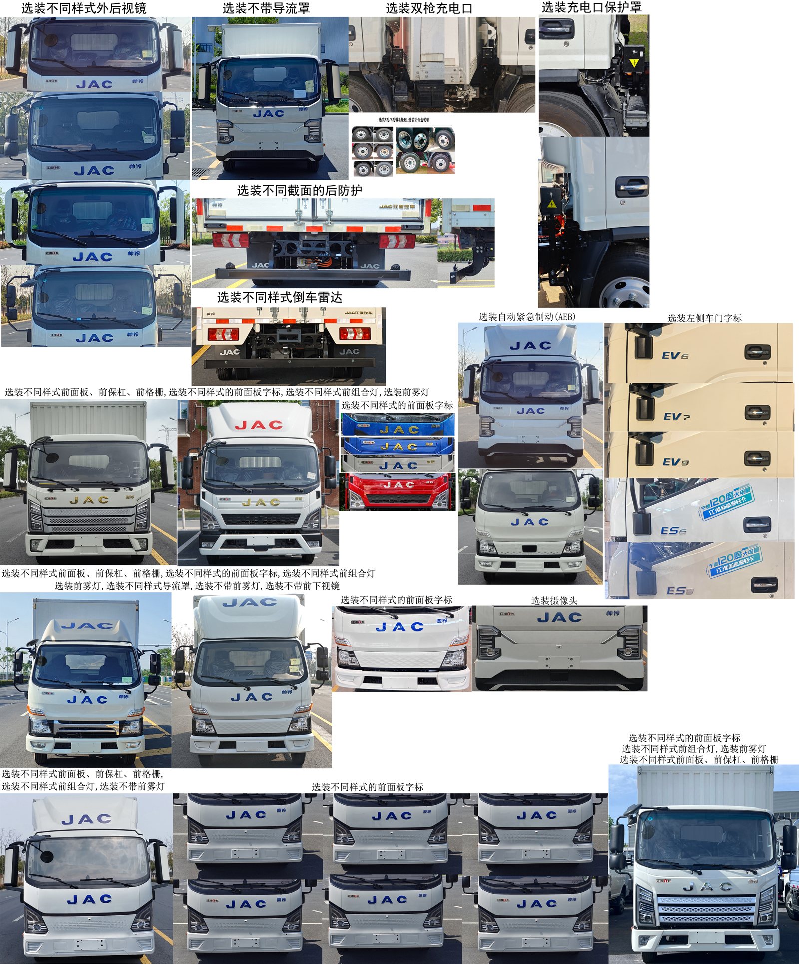 江淮牌HFC5042XXYEV7純電動(dòng)廂式貨車公告圖片