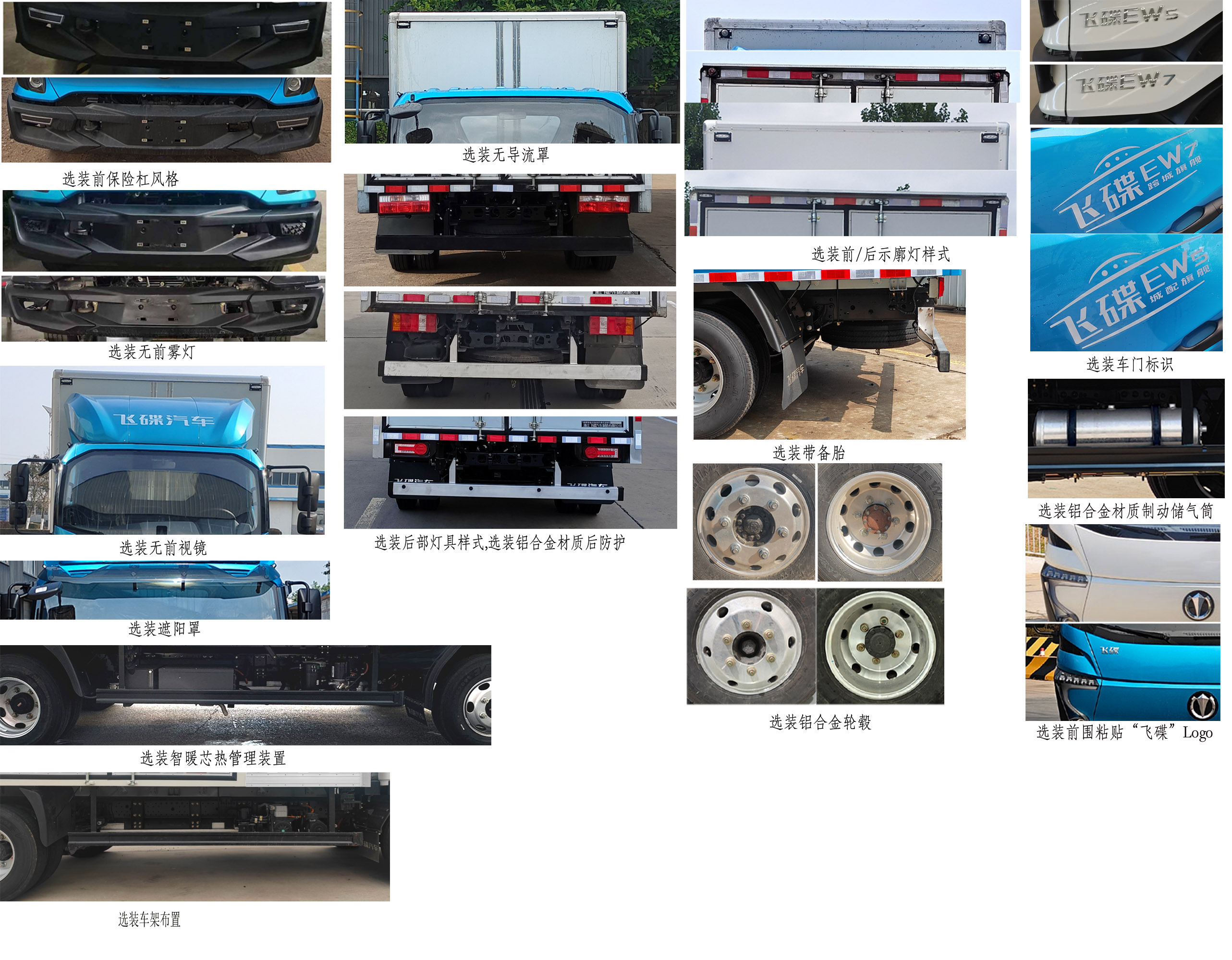 飛碟牌FD5044XXYW78BEV-1純電動(dòng)廂式貨車公告圖片