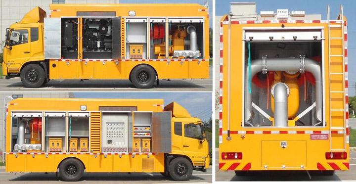 句龍牌HAJ5140TPSD大流量排水搶險(xiǎn)車公告圖片