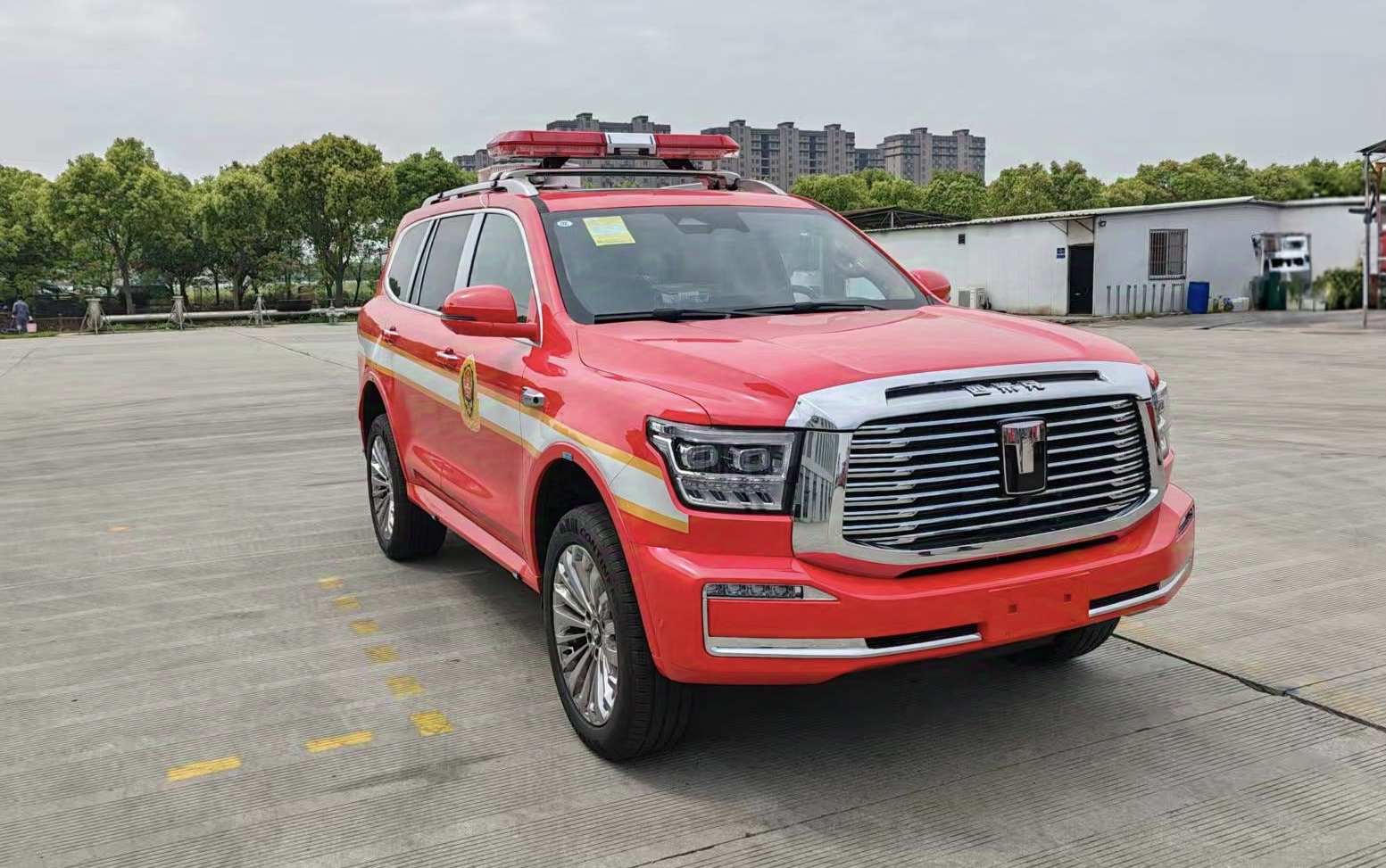 西奈克牌CEF5030TXFTZ500/C通信指揮消防車