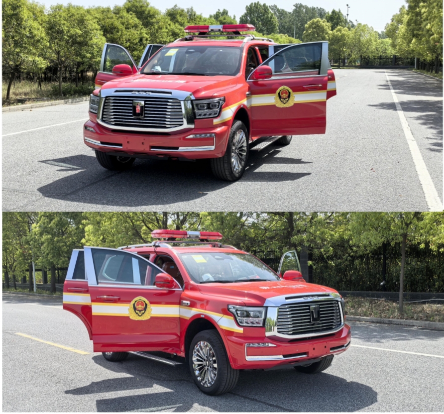 西奈克牌CEF5030TXFTZ500/C通信指揮消防車公告圖片