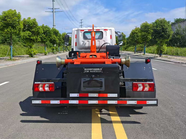 斯太隆牌HZH5120ZXXSXBEV純電動車廂可卸式垃圾車公告圖片