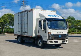 豪沃牌ZZ5117XXYK3615Z1BEVD4纯电动厢式货车