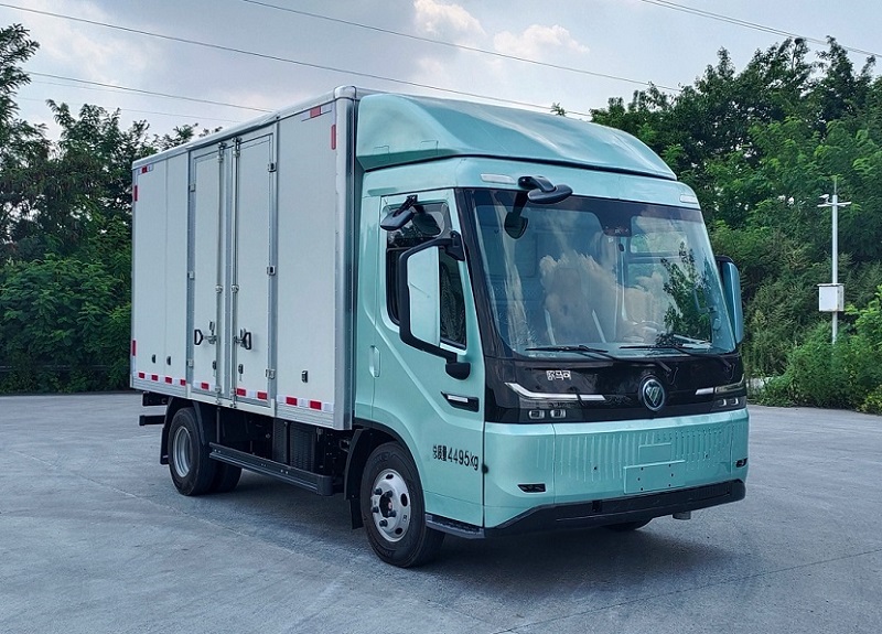 福田牌BJ5049XXYEVA純電動(dòng)廂式貨車