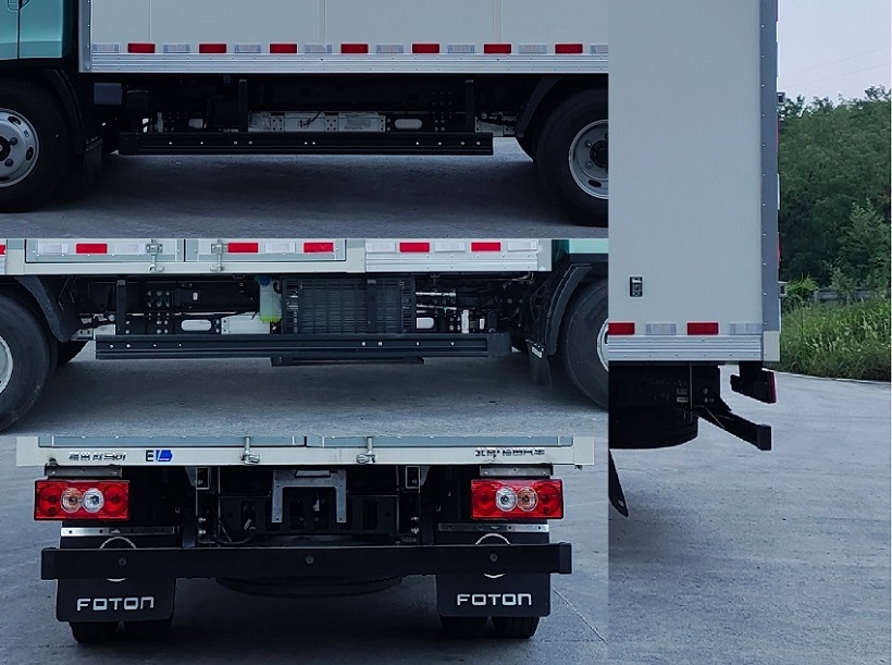 福田牌BJ5049XXYEVA純電動廂式貨車公告圖片