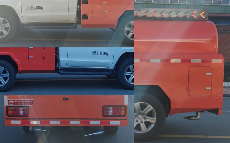 權(quán)駿牌JJJ5040GSSB6灑水車公告圖片