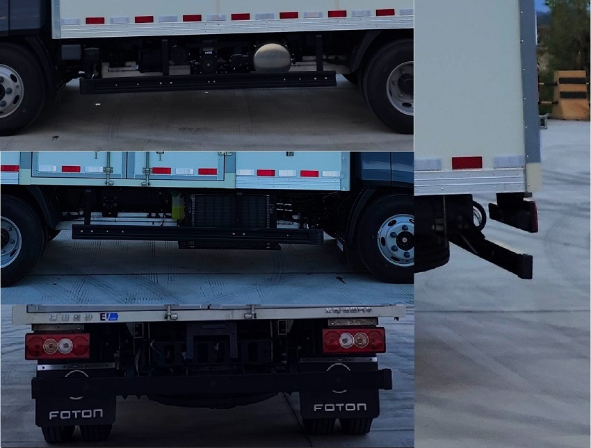 福田牌BJ5049XXYEVC純電動廂式貨車公告圖片