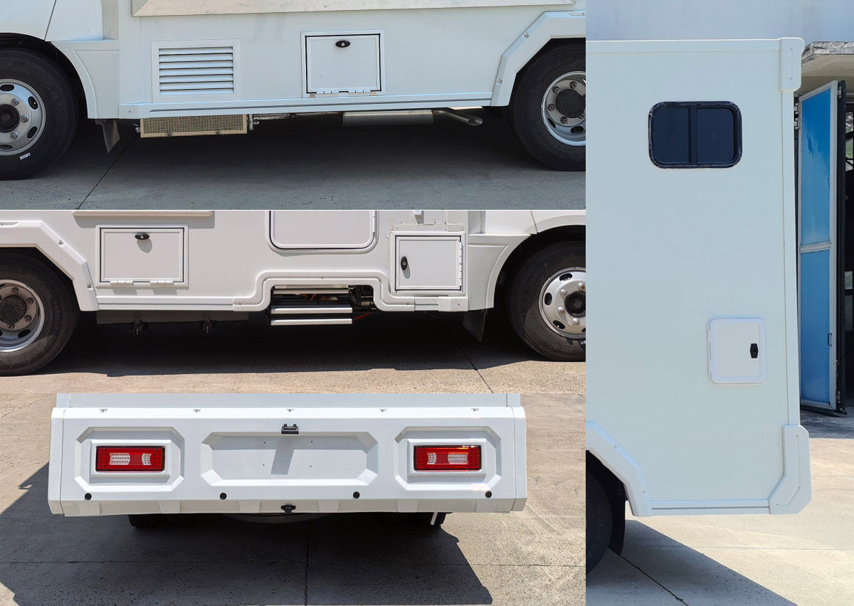 駿隆牌JSL5067XLJHEV插電式增程混合動力旅居車公告圖片