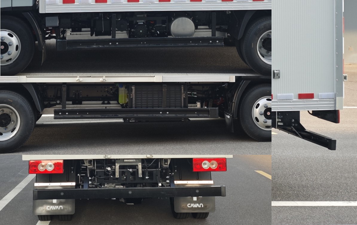 福田牌BJ5040XXYEVZB純電動廂式貨車公告圖片